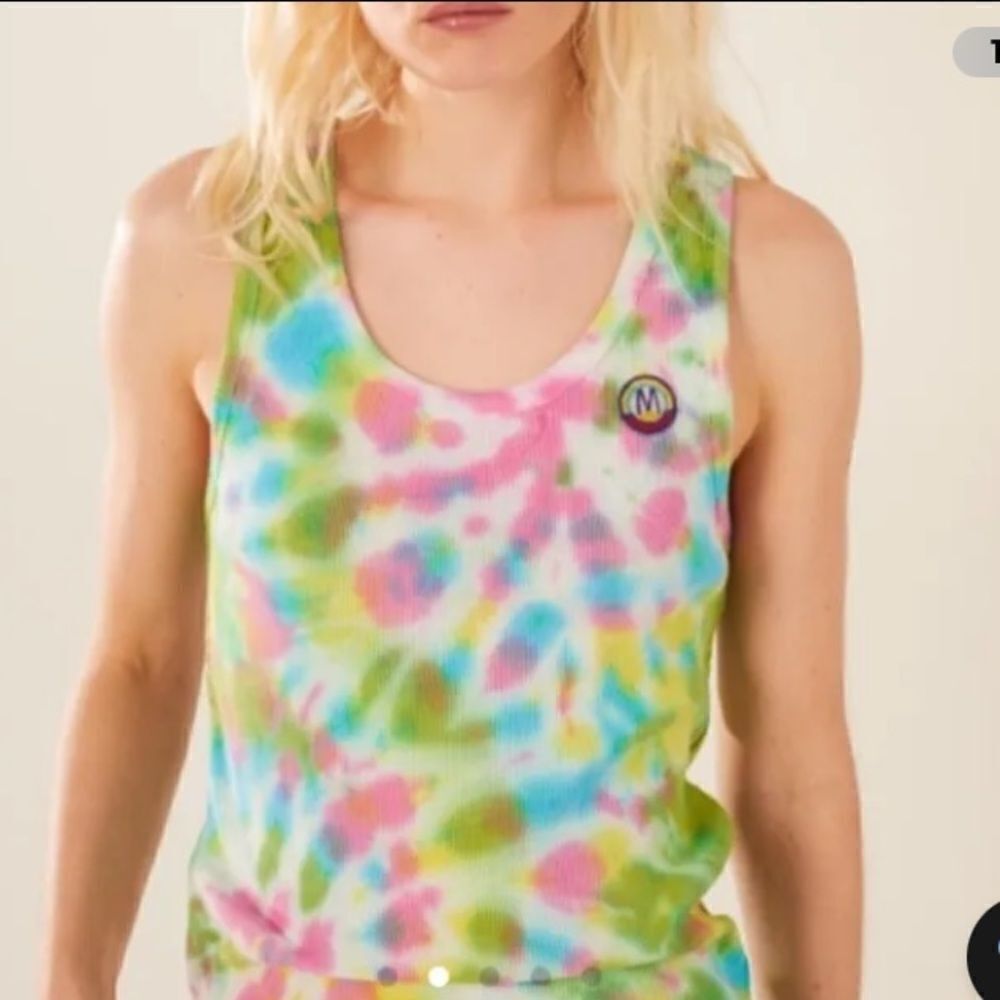 Anthropologie Manoush Tie Dye Tank Top
